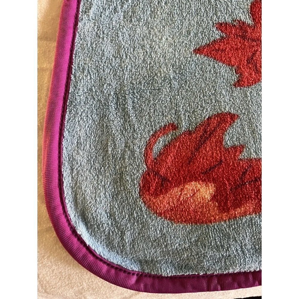 Disney Frozen Plush Reversible Throw Blanket Anna Elsa Lightweight Border Movie - Picture 3 of 8